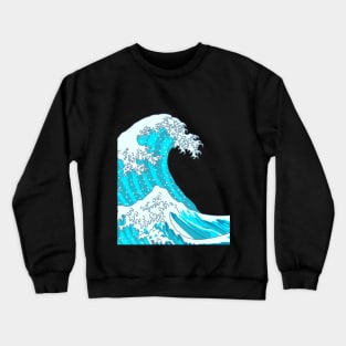 Japanese waves Crewneck Sweatshirt